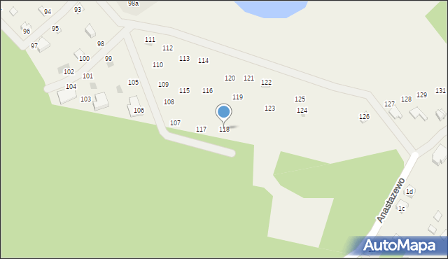 Szydłówiec, Szydłówiec, 118, mapa Szydłówiec