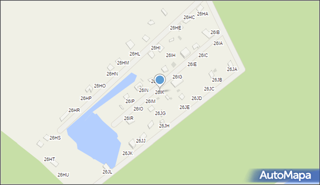 Szydłówiec, Szydłówiec, 26IK, mapa Szydłówiec