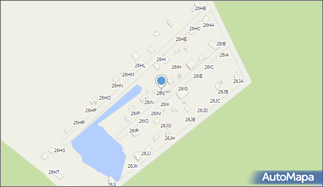 Szydłówiec, Szydłówiec, 26IL, mapa Szydłówiec