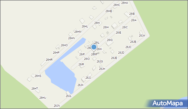 Szydłówiec, Szydłówiec, 26IM, mapa Szydłówiec