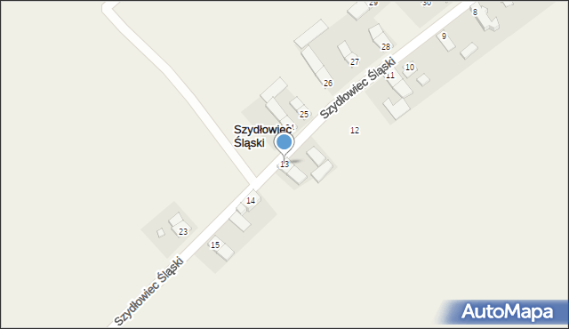 Szydłowiec Śląski, Szydłowiec Śląski, 13, mapa Szydłowiec Śląski