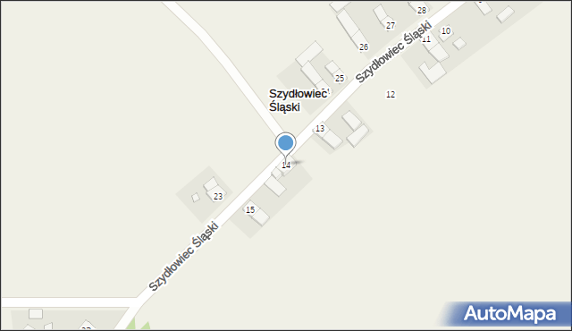 Szydłowiec Śląski, Szydłowiec Śląski, 14, mapa Szydłowiec Śląski