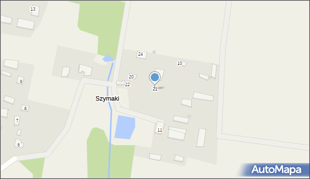 Szymaki, Szymaki, 21, mapa Szymaki