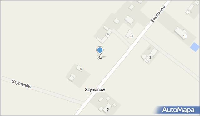 Szymanów, Szymanów, 6a, mapa Szymanów