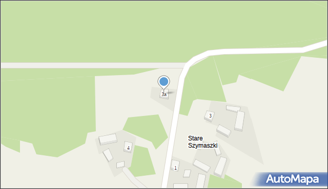 Szymaszki, Szymaszki, 3a, mapa Szymaszki