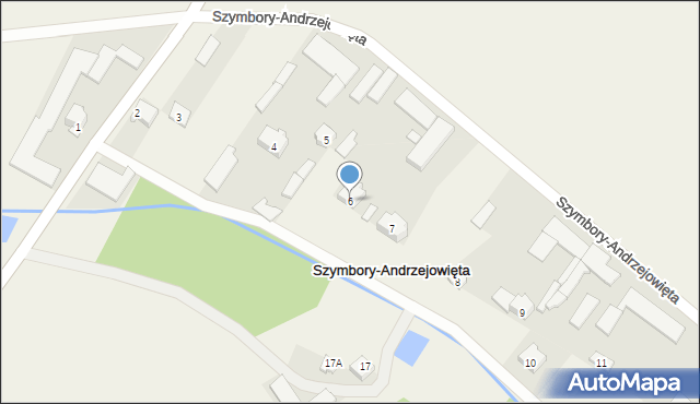 Szymbory-Andrzejowięta, Szymbory-Andrzejowięta, 6, mapa Szymbory-Andrzejowięta