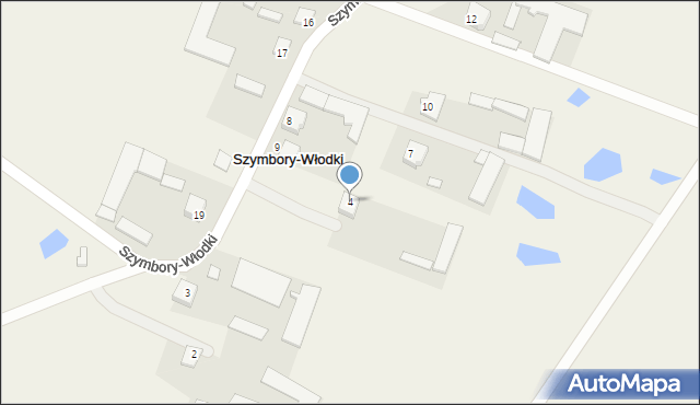 Szymbory-Włodki, Szymbory-Włodki, 4, mapa Szymbory-Włodki