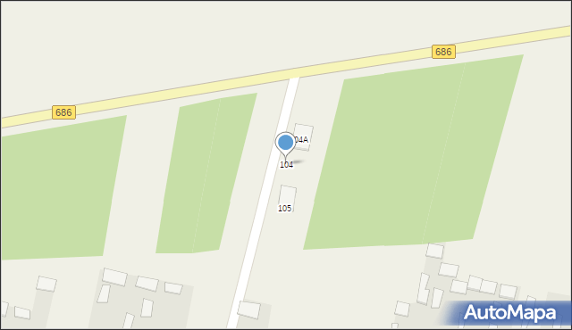 Szymki, Szymki, 104, mapa Szymki