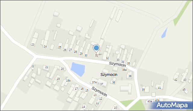 Szymocin, Szymocin, 31, mapa Szymocin