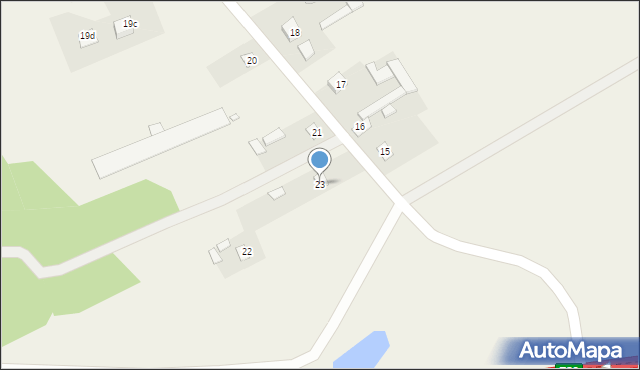 Szymony, Szymony, 23, mapa Szymony