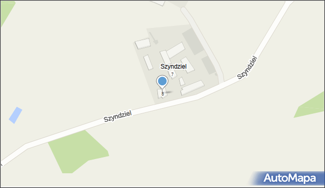 Szyndziel, Szyndziel, 8, mapa Szyndziel