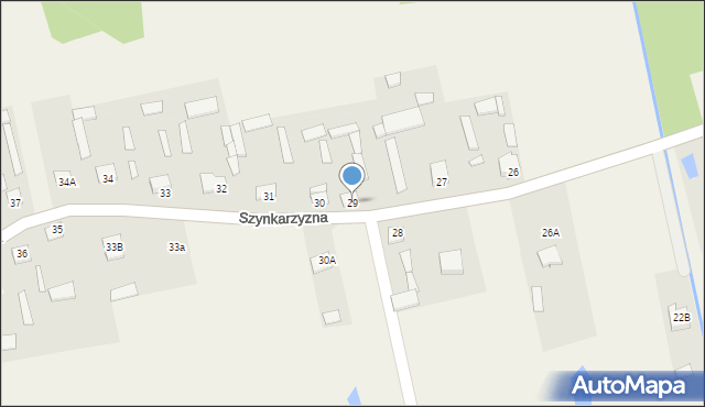 Szynkarzyzna, Szynkarzyzna, 29, mapa Szynkarzyzna