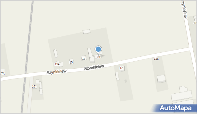 Szynkielew, Szynkielew, 13, mapa Szynkielew