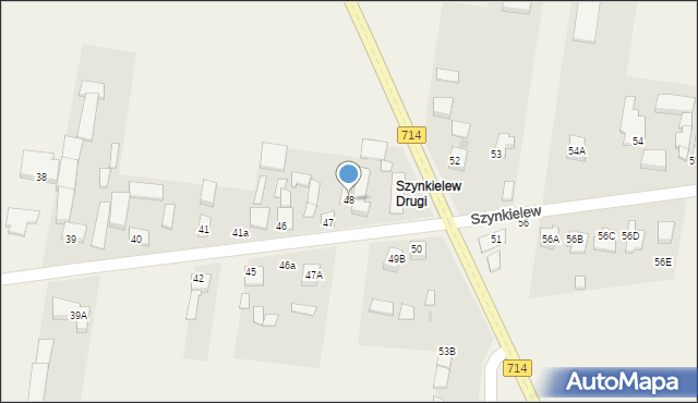 Szynkielew, Szynkielew, 48, mapa Szynkielew