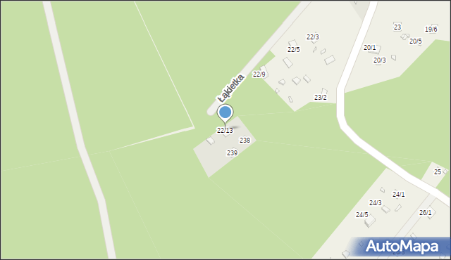 Szyszki, Szyszki, 22/13, mapa Szyszki