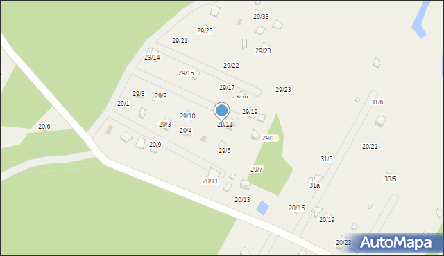 Szyszki, Szyszki, 29/12, mapa Szyszki