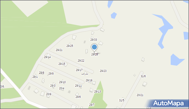 Szyszki, Szyszki, 29/28, mapa Szyszki