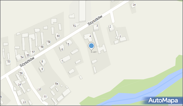 Szyszków, Szyszków, 4, mapa Szyszków