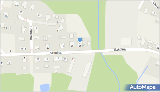 Urszulin, Szkolna, 18, mapa Urszulin
