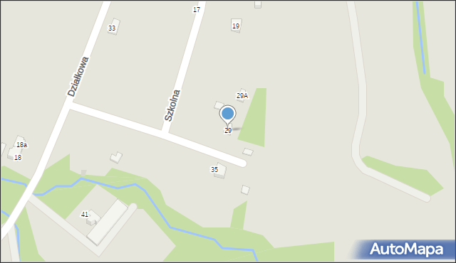 Ustroń, Szkolna, 29, mapa Ustroń