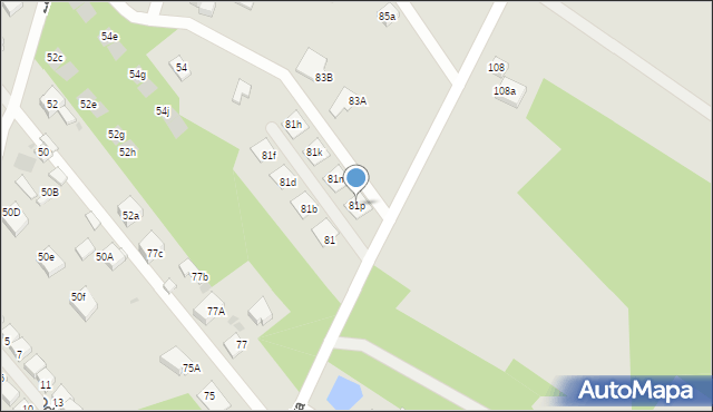 Warszawa, Szulczyka Sylwestra, ks., 81p, mapa Warszawy