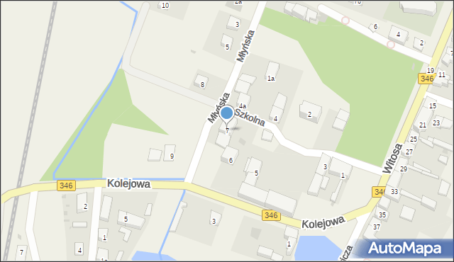 Węgry, Szkolna, 7, mapa Węgry