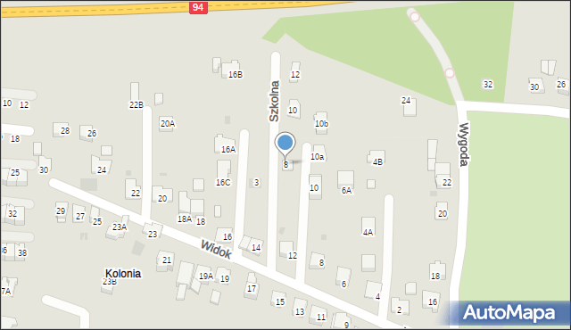 Wieliczka, Szkolna, 8, mapa Wieliczka