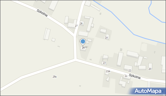 Wrzesiny, Szkolna, 25, mapa Wrzesiny