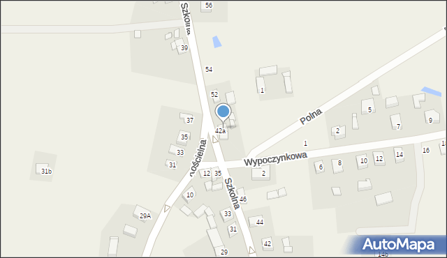 Wytomyśl, Szkolna, 50, mapa Wytomyśl