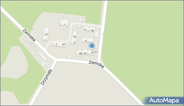 Zabrze, Szybowa, 4, mapa Zabrza