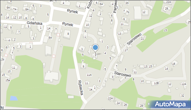 Zakroczym, Szkolna, 2, mapa Zakroczym