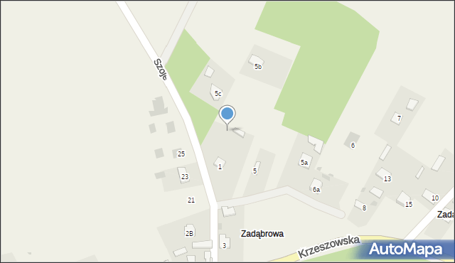 Zarzecze, Szoje, 2, mapa Zarzecze