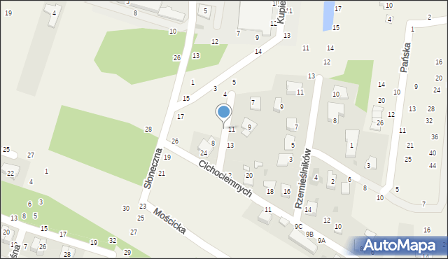 Zbylitowska Góra, Szarych Szeregów, 6, mapa Zbylitowska Góra