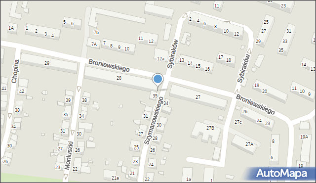 Zgorzelec, Szymanowskiego Karola, 37, mapa Zgorzelec