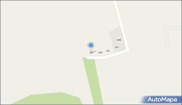 Żórawie, Szczawno, 18a, mapa Żórawie