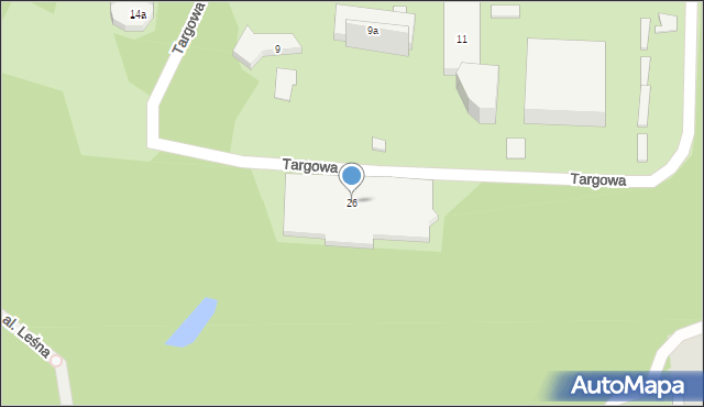 Chorzów, Targowa, 26, mapa Chorzów