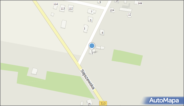 Czempiń, Tarnowska, 2, mapa Czempiń