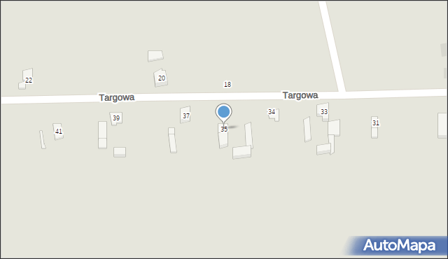 Grabów, Targowa, 35, mapa Grabów