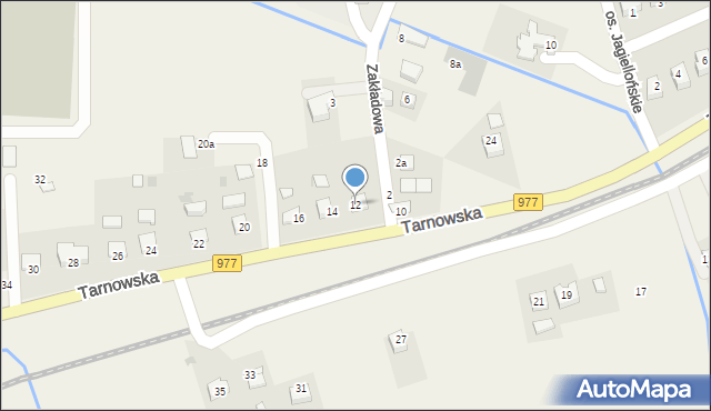 Gromnik, Tarnowska, 12, mapa Gromnik