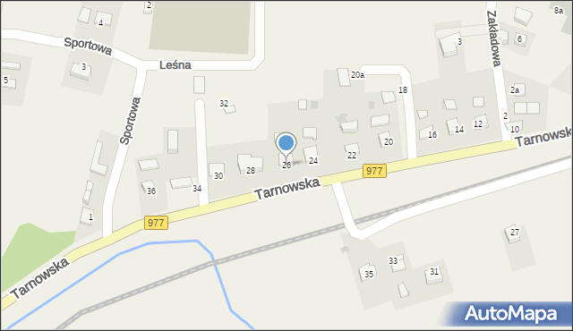 Gromnik, Tarnowska, 26, mapa Gromnik