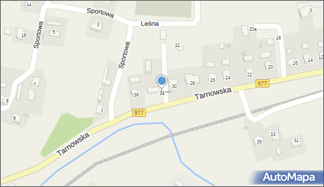 Gromnik, Tarnowska, 34, mapa Gromnik