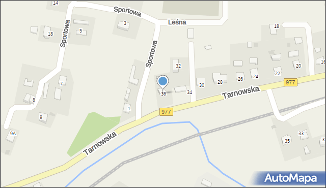 Gromnik, Tarnowska, 36, mapa Gromnik