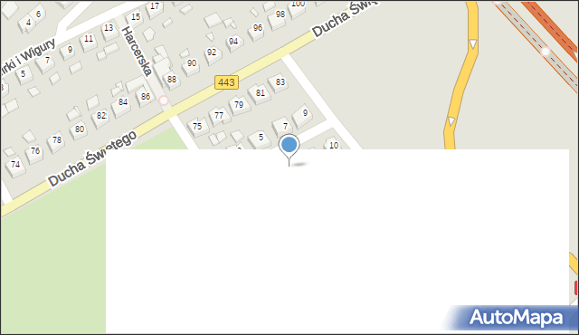 Jarocin, Taczaka Stanisława, gen., 6, mapa Jarocin
