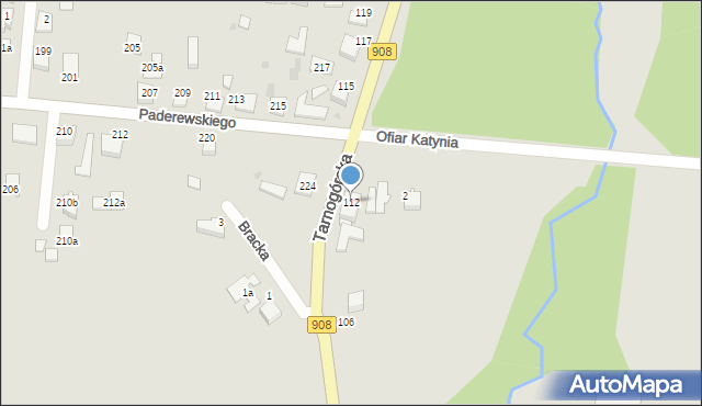 Kalety, Tarnogórska, 112, mapa Kalety