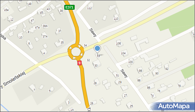 Kolbuszowa Dolna, Tarnobrzeska, 31, mapa Kolbuszowa Dolna