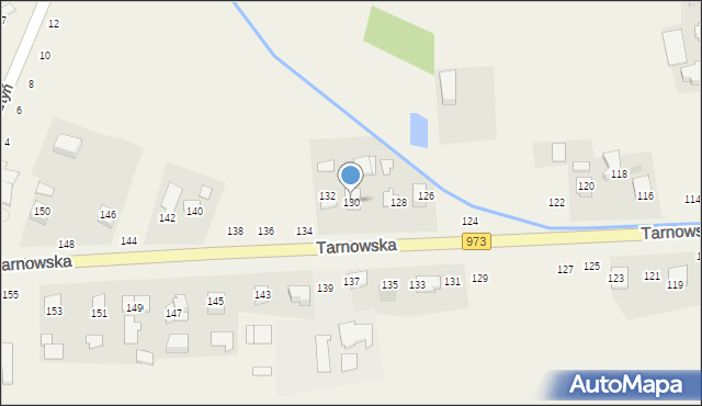 Łęg Tarnowski, Tarnowska, 130, mapa Łęg Tarnowski