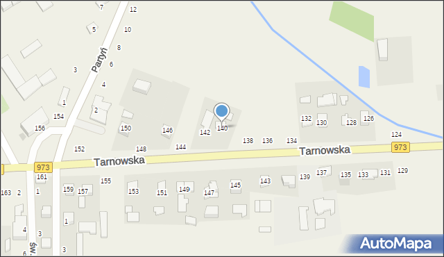 Łęg Tarnowski, Tarnowska, 140, mapa Łęg Tarnowski