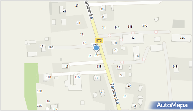 Łęg Tarnowski, Tarnowska, 15B, mapa Łęg Tarnowski