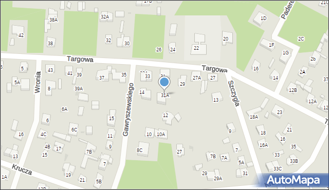 Legionowo, Targowa, 31A, mapa Legionowo