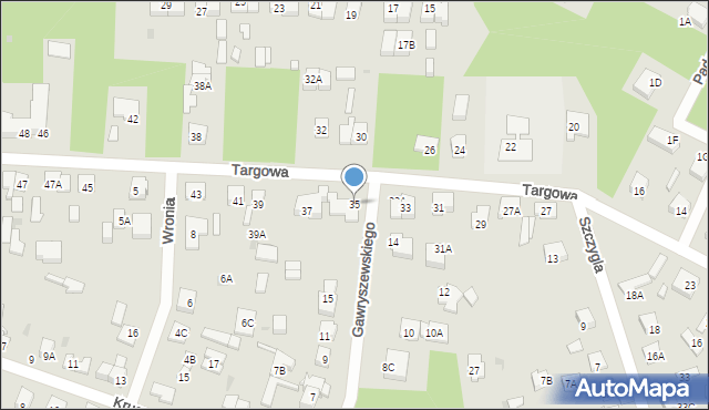 Legionowo, Targowa, 35, mapa Legionowo